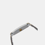 Timex Men Rectangular Silver watch