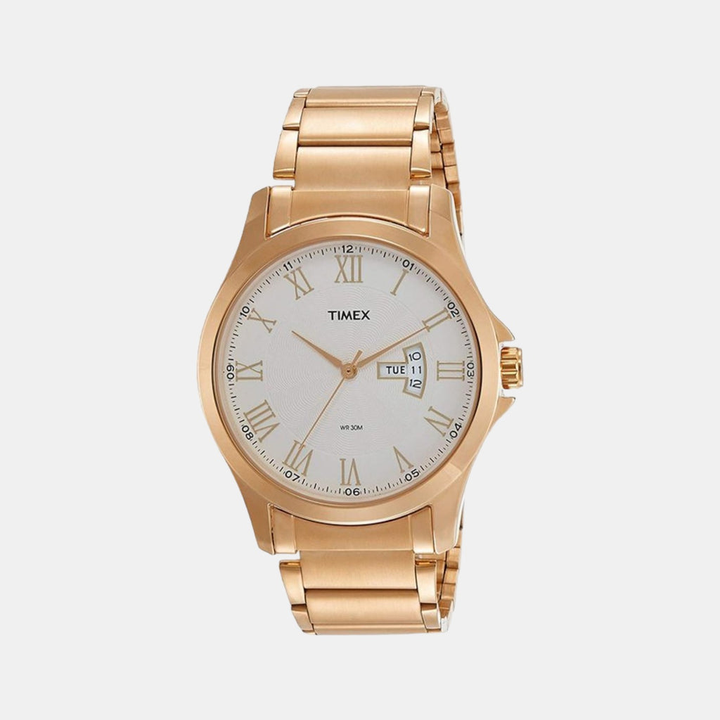 Timex Round Silver Analog watch