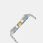 Timex Men Round Silver watch