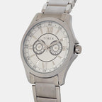 Timex Men Round Silver watch