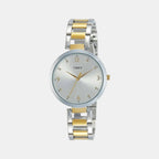 Timex Round Silver Analog watch