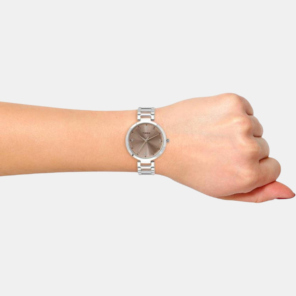 Timex Stainless Steel Round watch