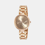Timex Round Rose Gold Chronograph watch