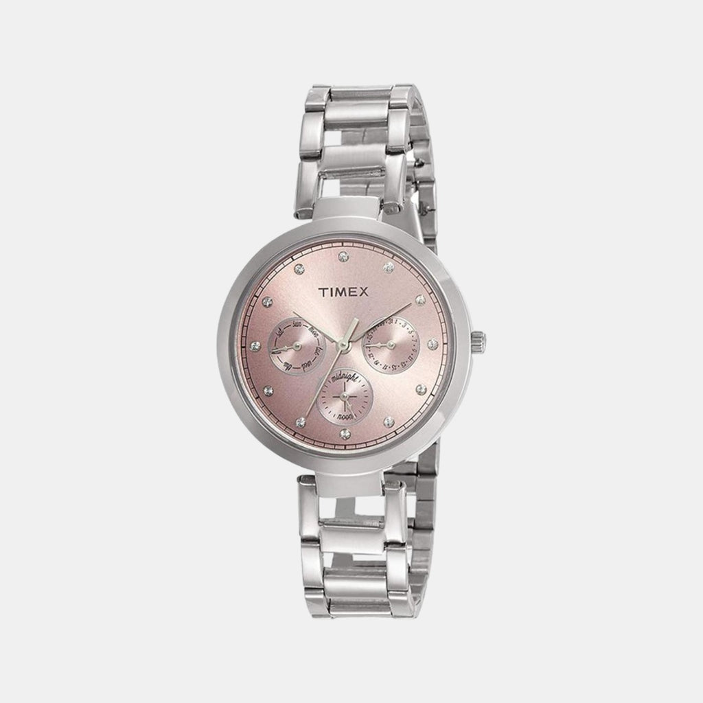 Timex Round Pink Chronograph watch