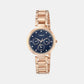 Female Blue Analog Stainless Steel Watch TW000X215