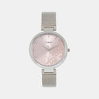 Timex Round Pink Analog watch