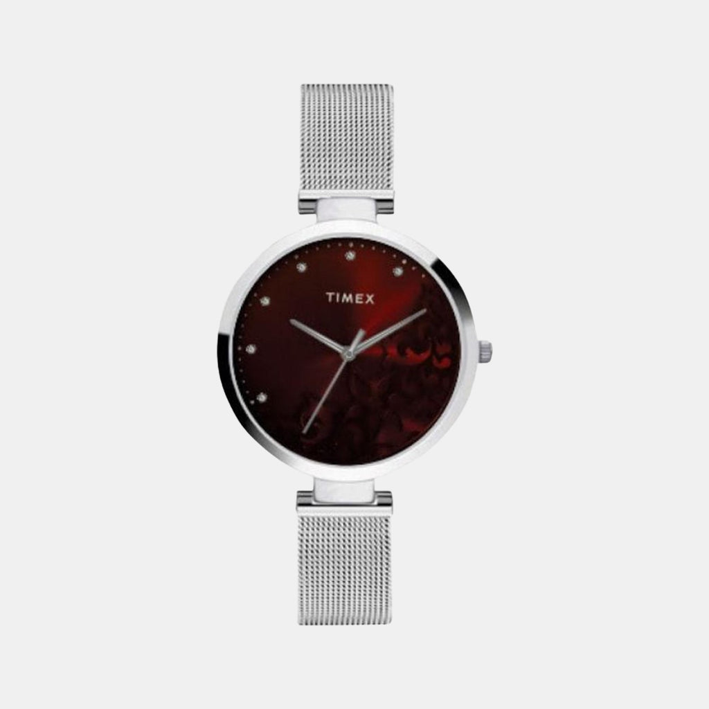 Timex Round Red Analog watch