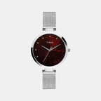 Timex Round Red Analog watch