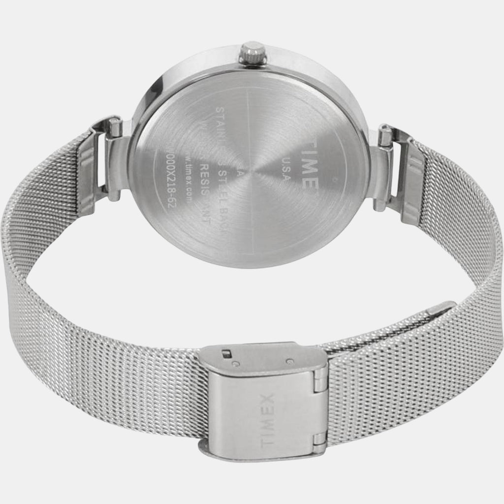 Timex Women Round Red watch