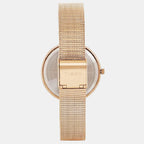 Timex Women Round Rose Gold watch