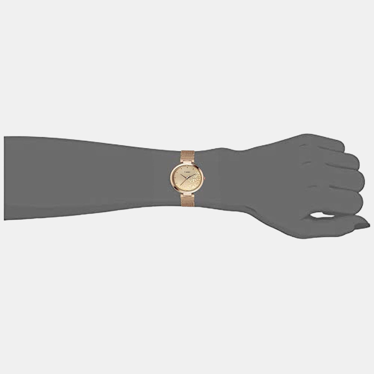 Timex Brass Round watch