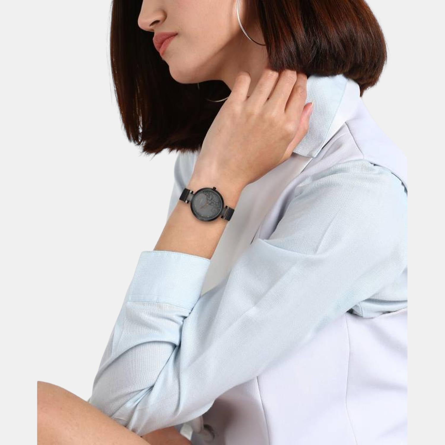 Timex Brass Round watch