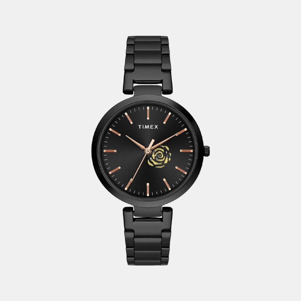 Timex Round Black Analog watch