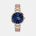 Timex Round Blue Analog watch
