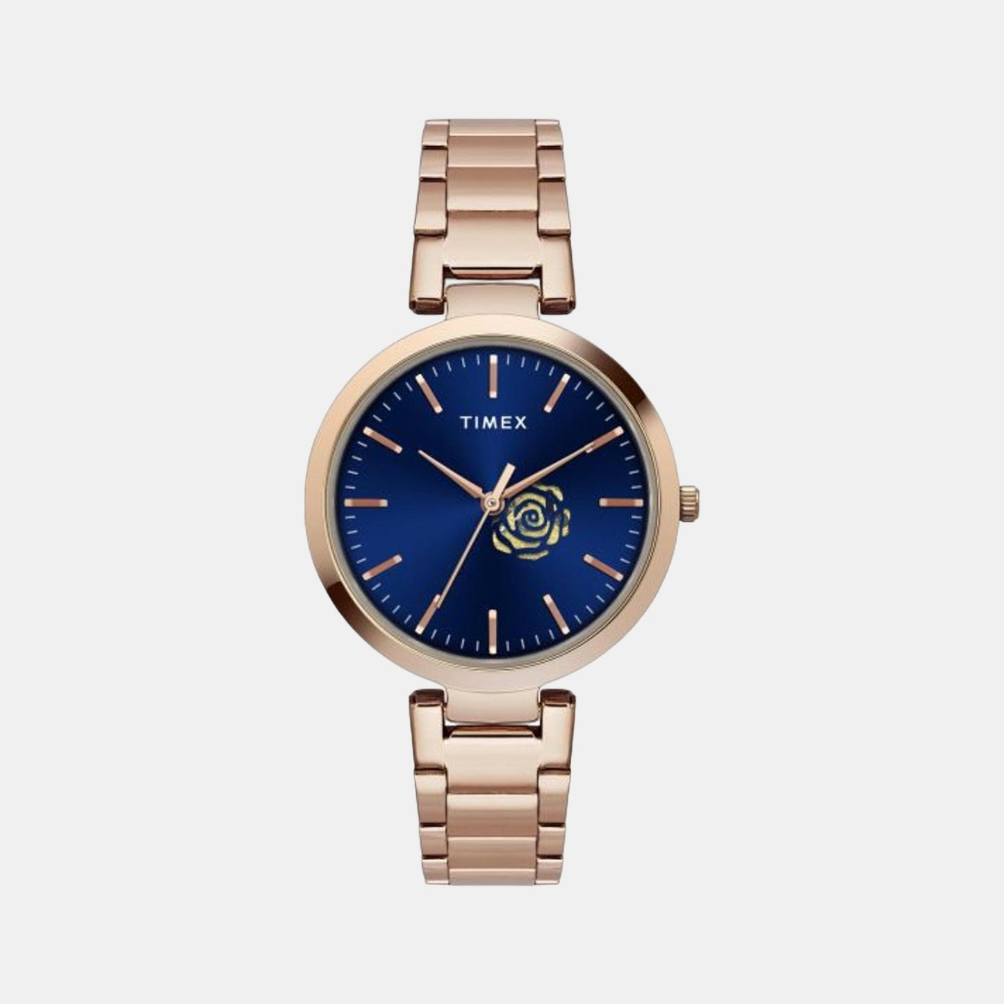 Female Blue Analog Stainless Steel Watch TW000X229