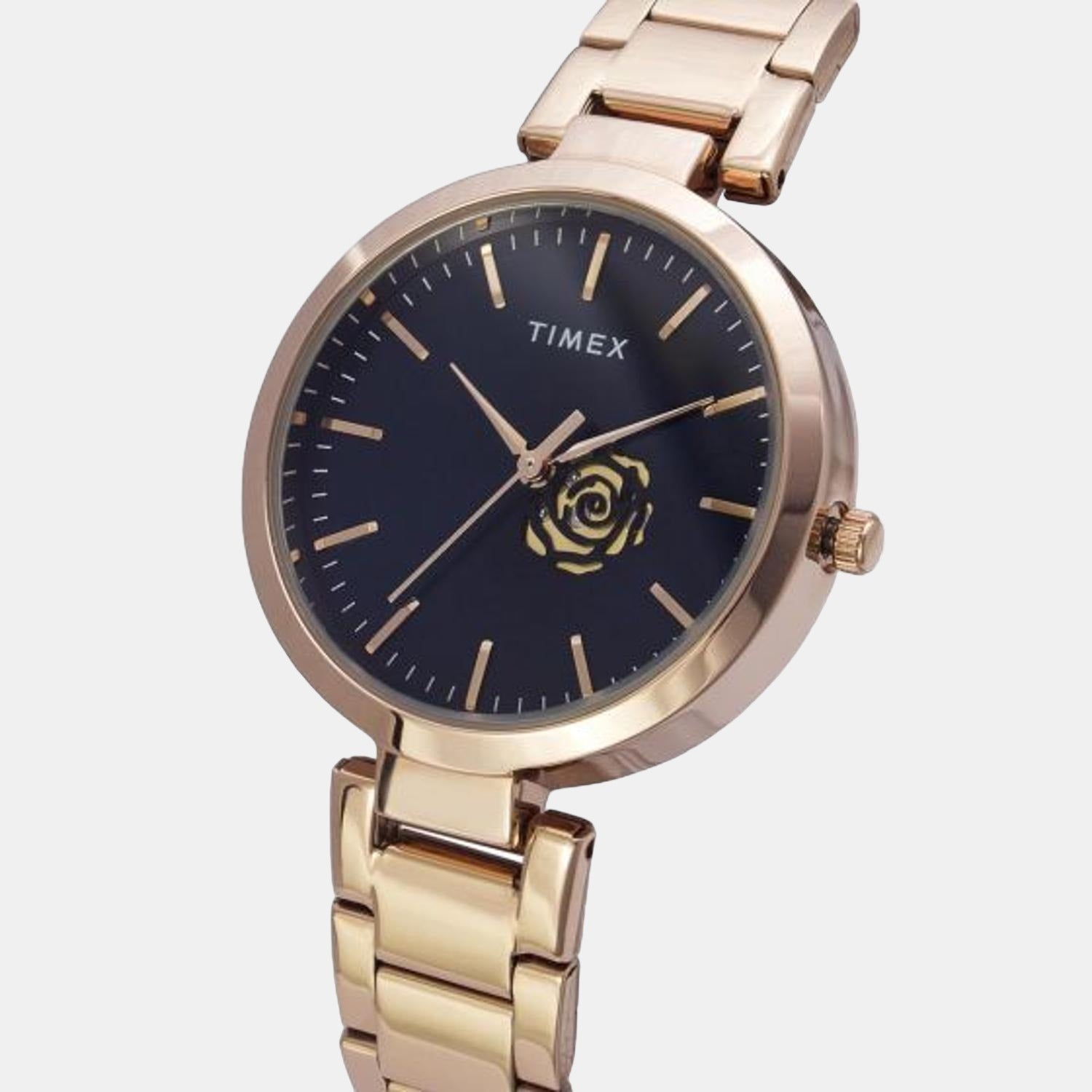 timex-brass-blue-analog-female-watch-tw000x229