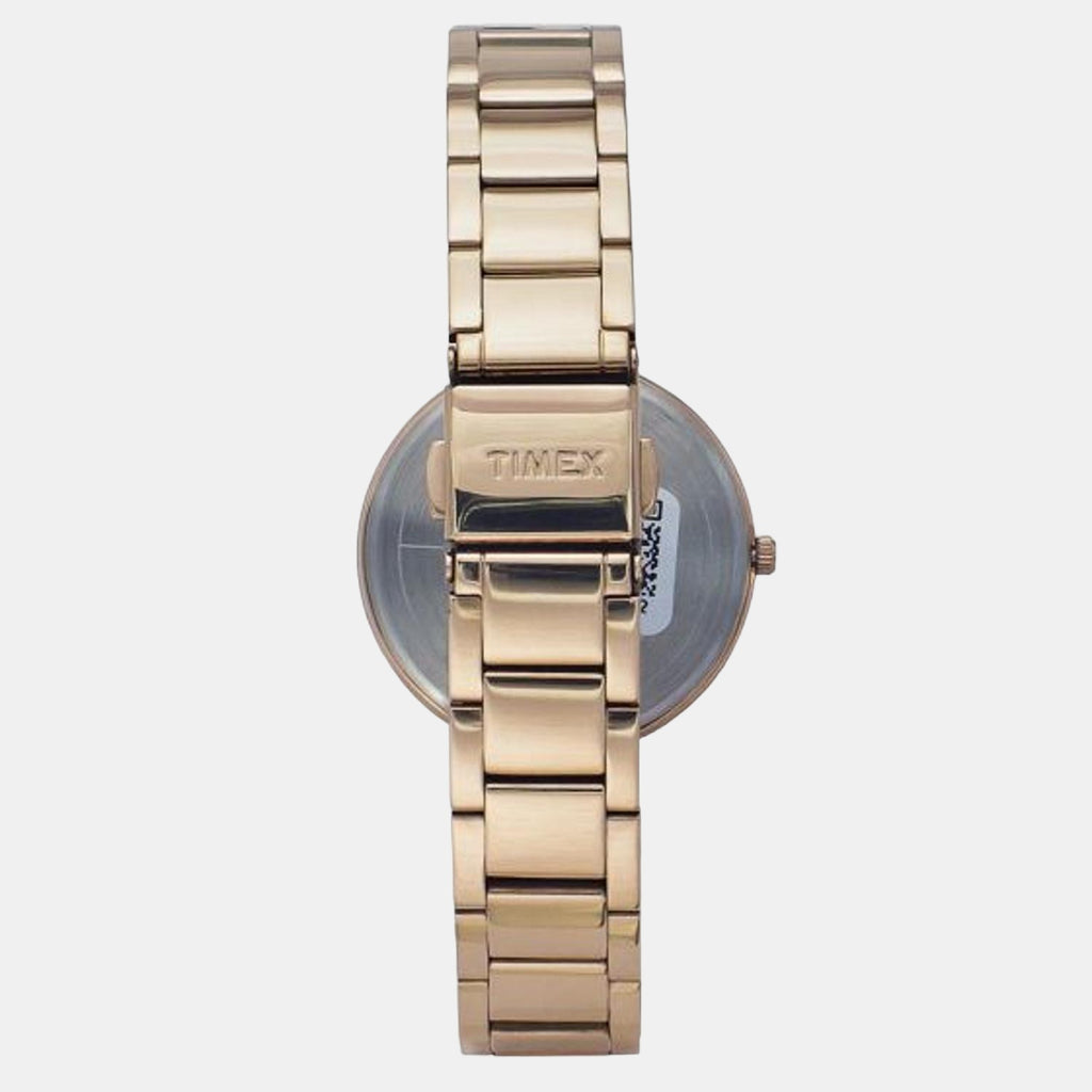 Timex Brass Round watch
