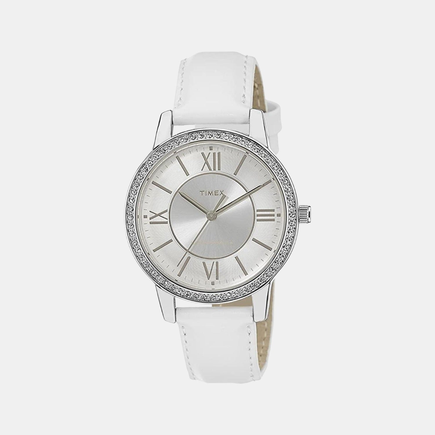 Timex Round Silver Analog watch