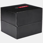 Timex Leather Silver watch