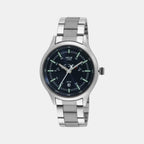 Helix Round Grey Analog watch