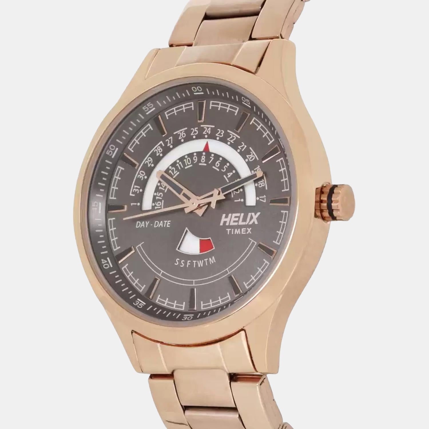 Helix Men Round Grey watch