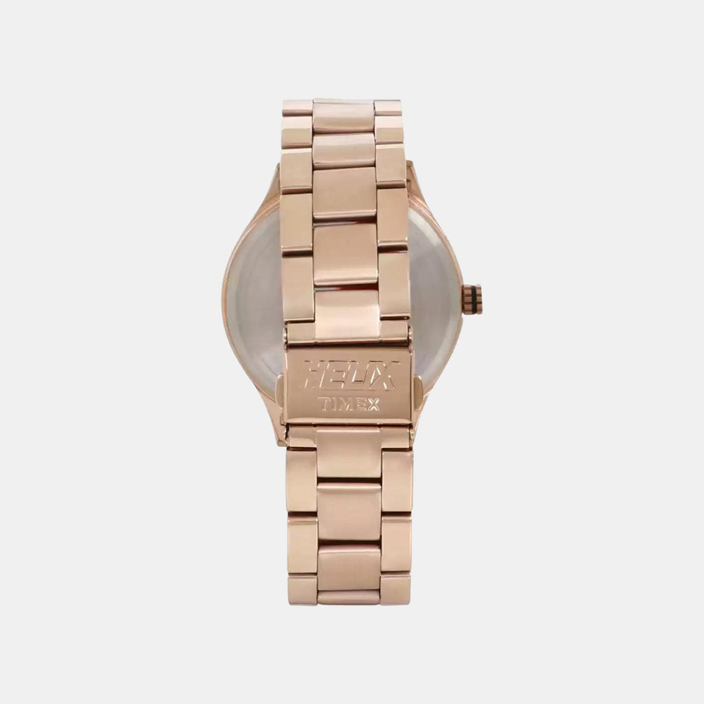 Helix Stainless Steel Round watch