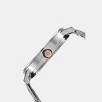 Timex Couple Round Silver watch