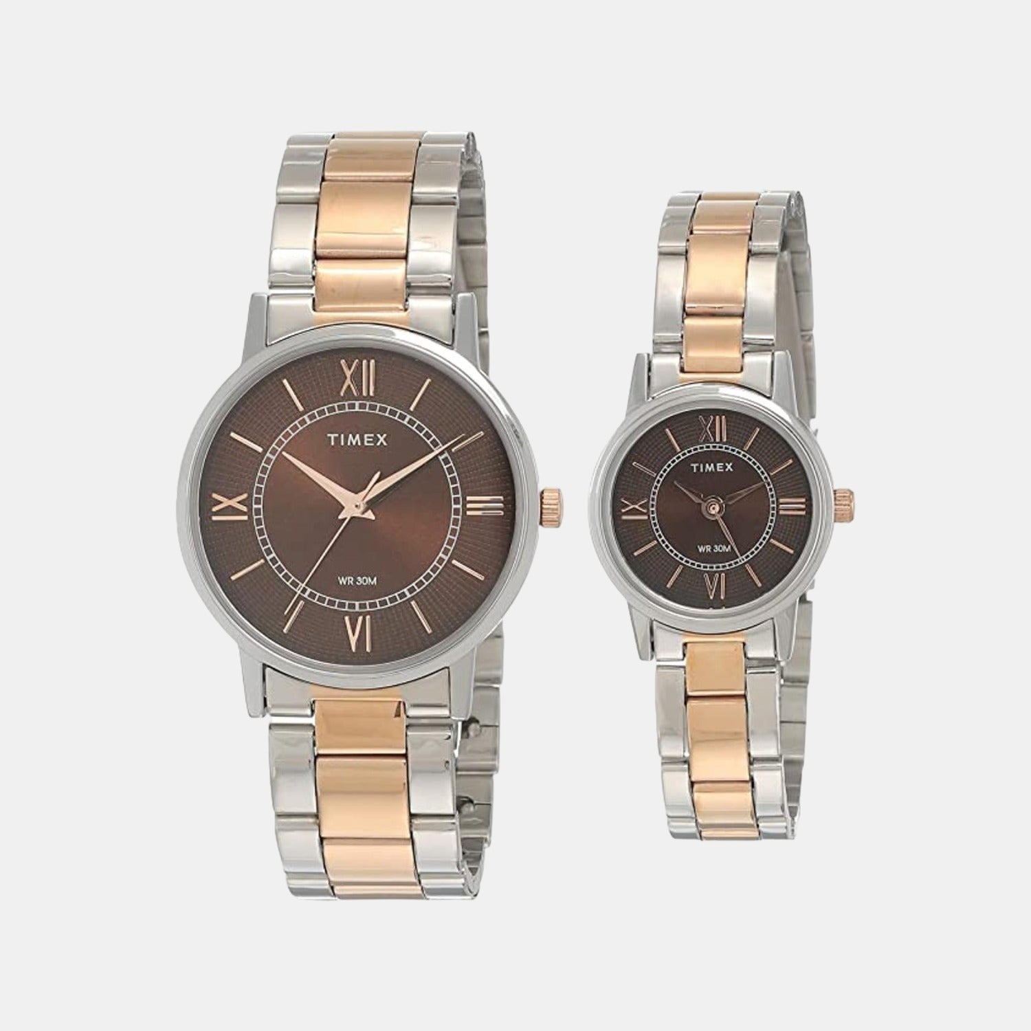 Acnos® Premium Plated Full Black Dial Couple Analog Watches for Men and  Women (Black Gold) Pack of 2 : Amazon.in: Fashion