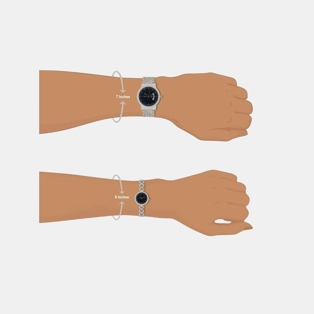 Timex Stainless Steel Blue watch