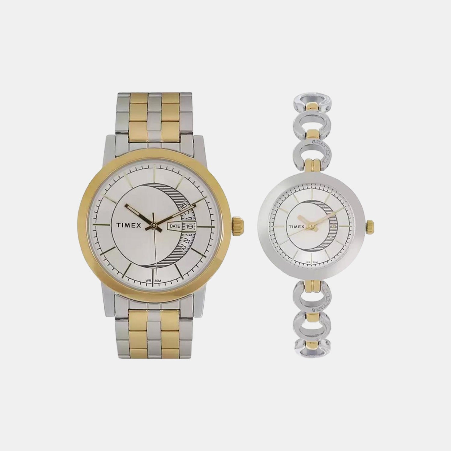 Timex Round Silver Analog watch