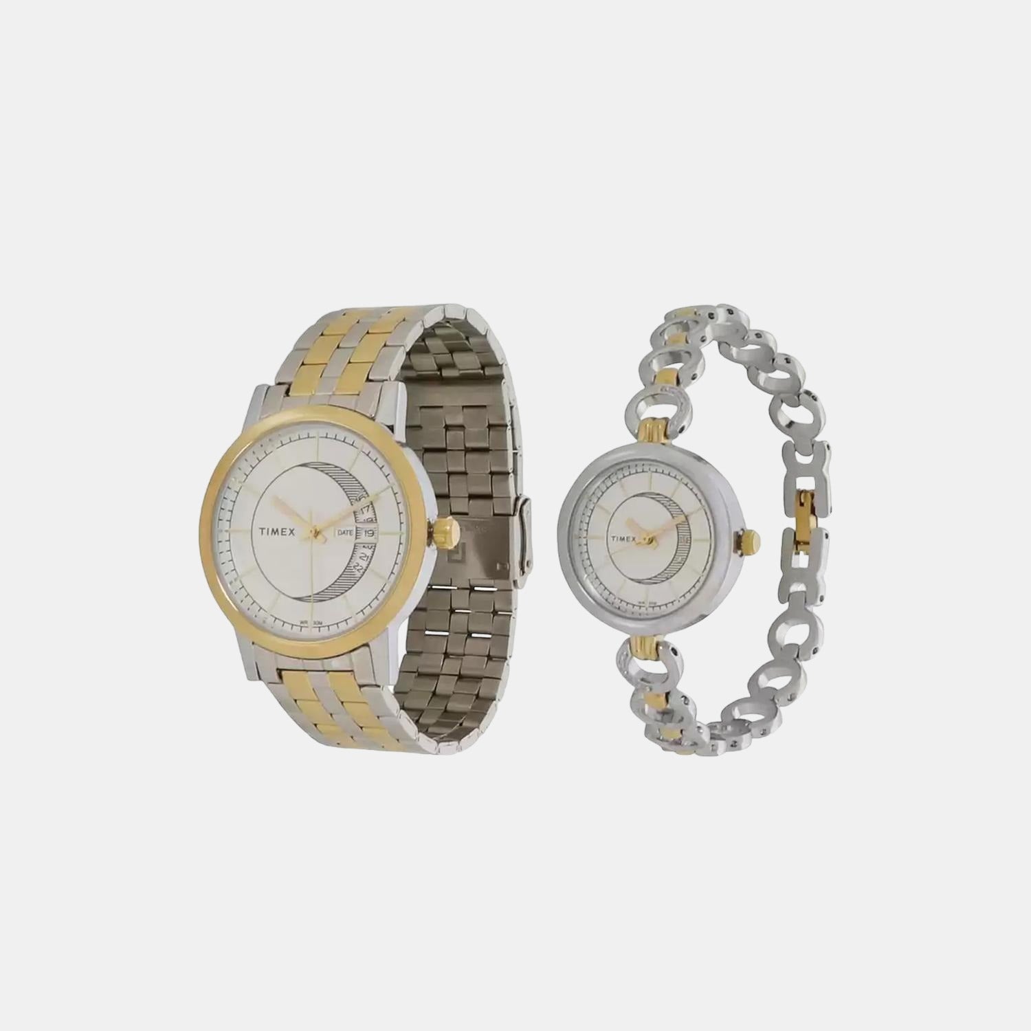 Timex Stainless Steel Round watch