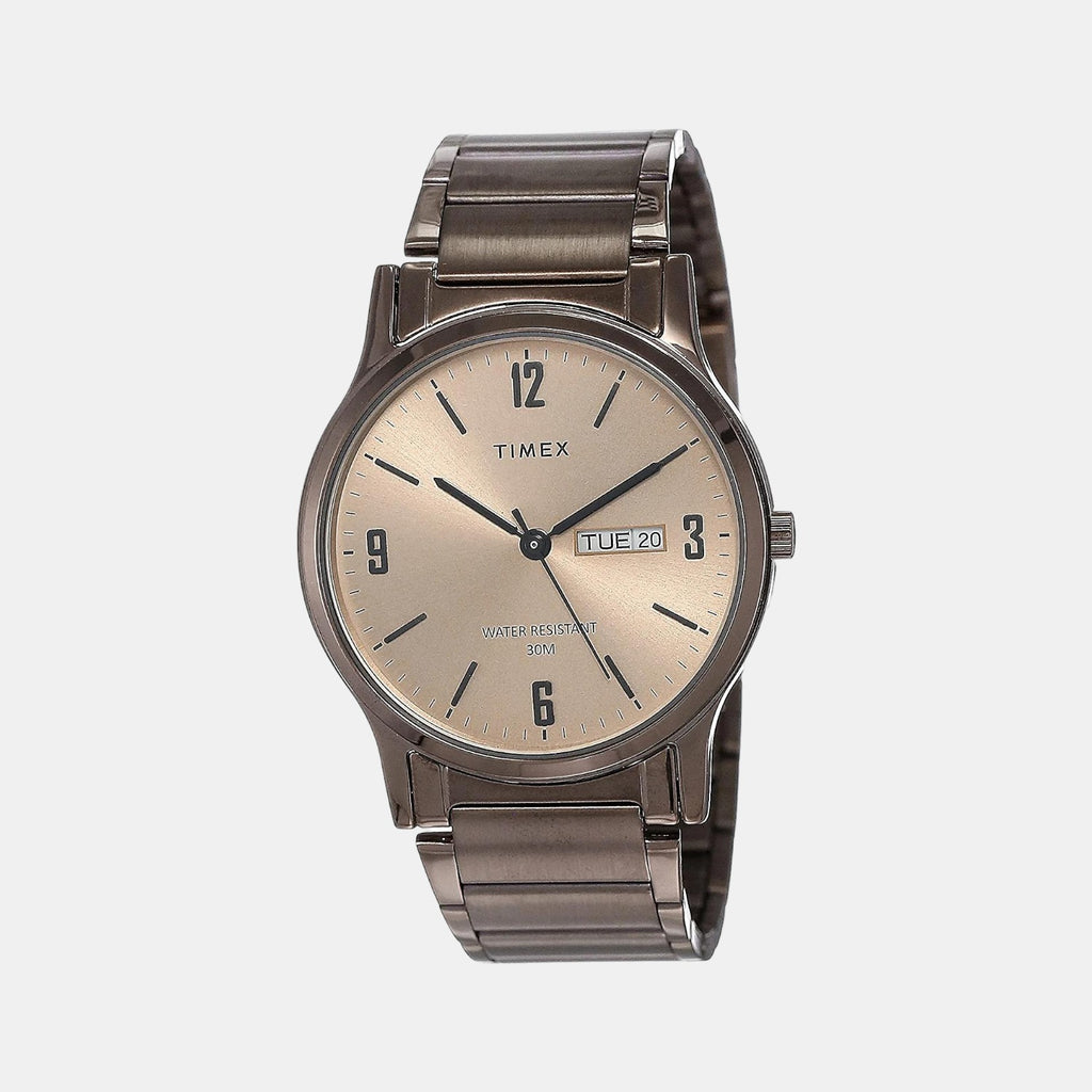 Timex Round Rose Gold Analog watch