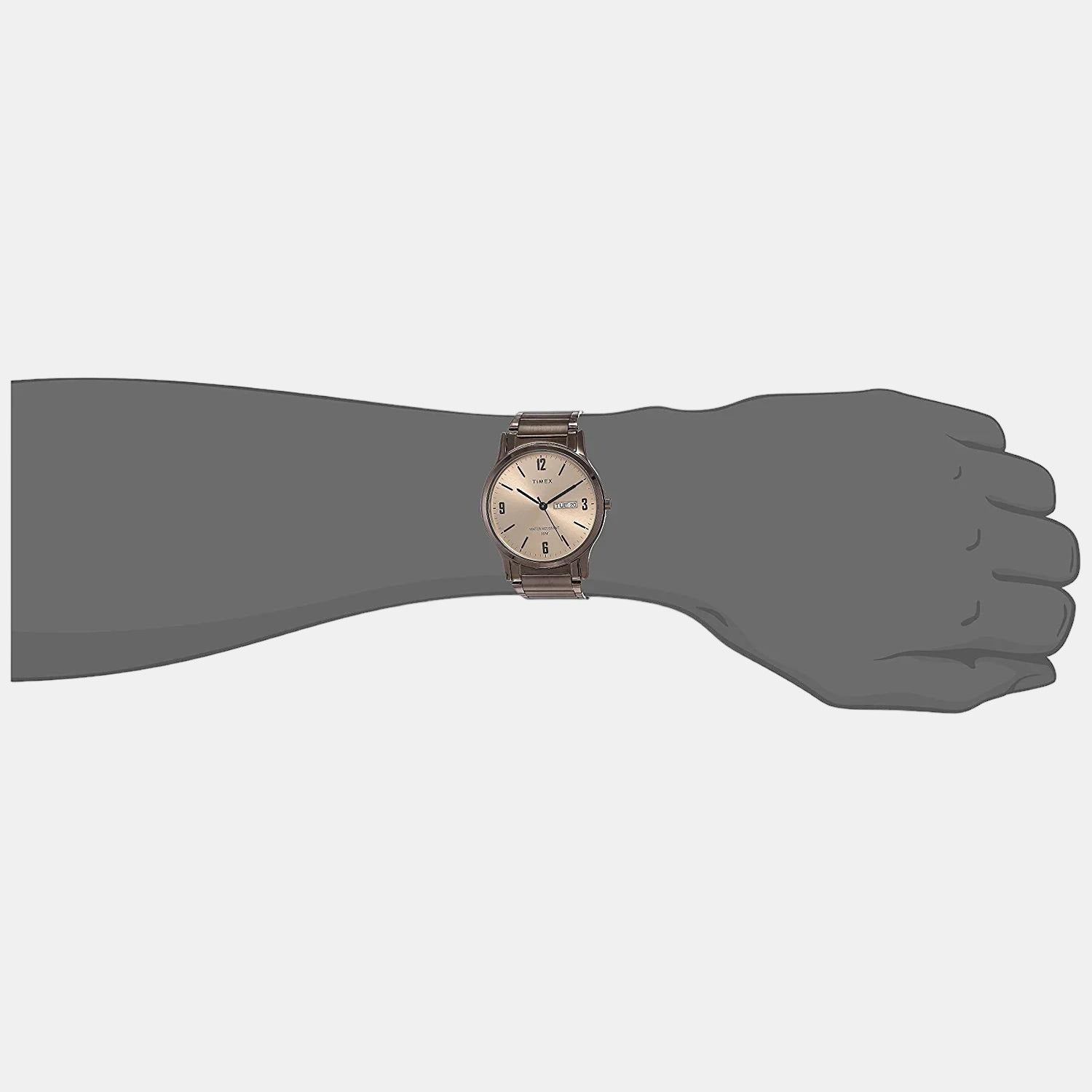 Timex Stainless Steel Round watch