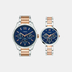 Timex Round Blue Multi-Function watch