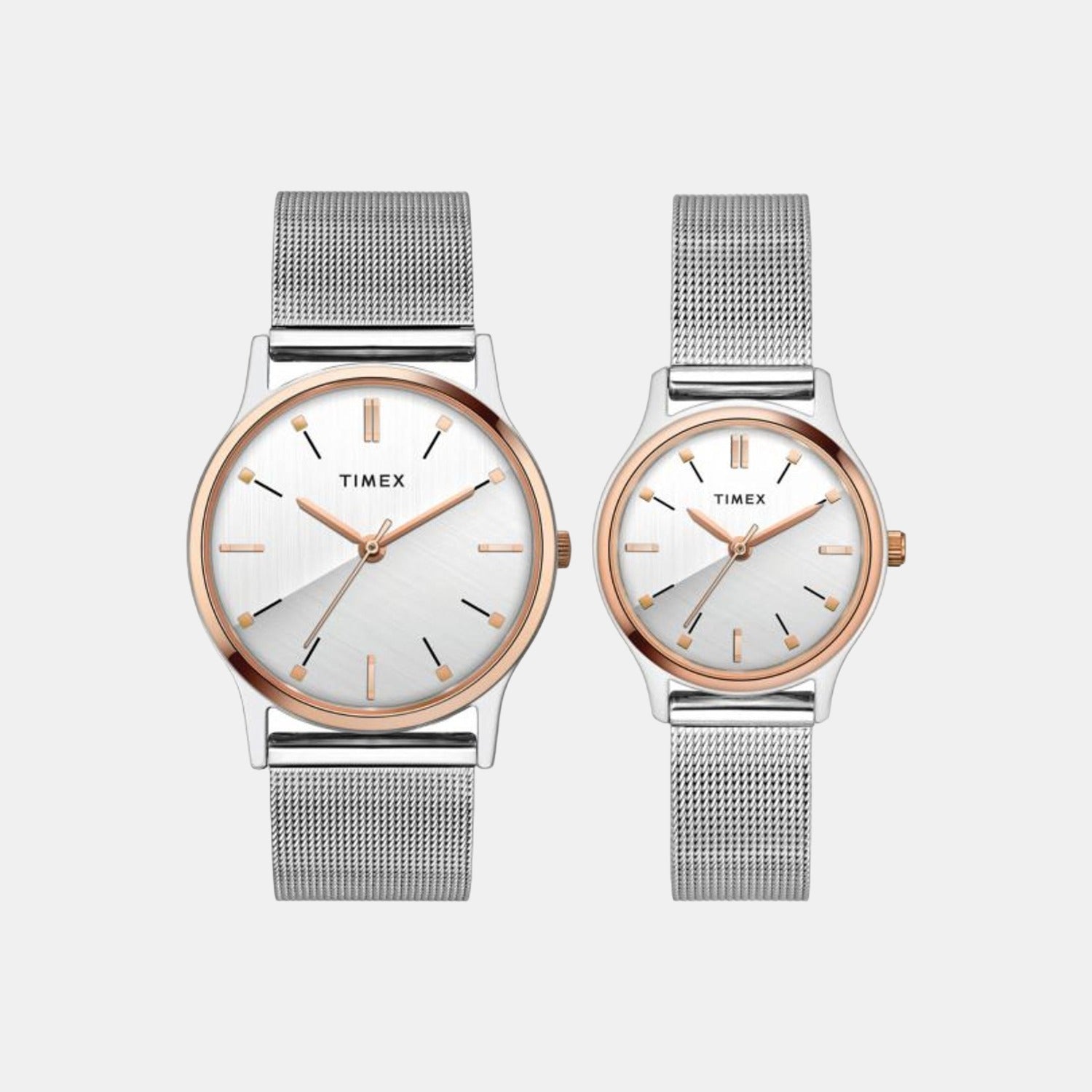 Timex Round Silver Analog watch