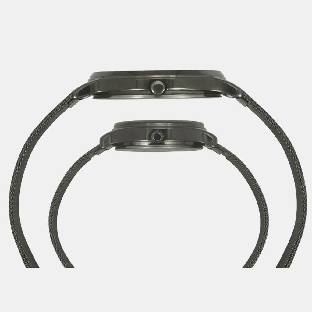 Timex Couple Round Red watch