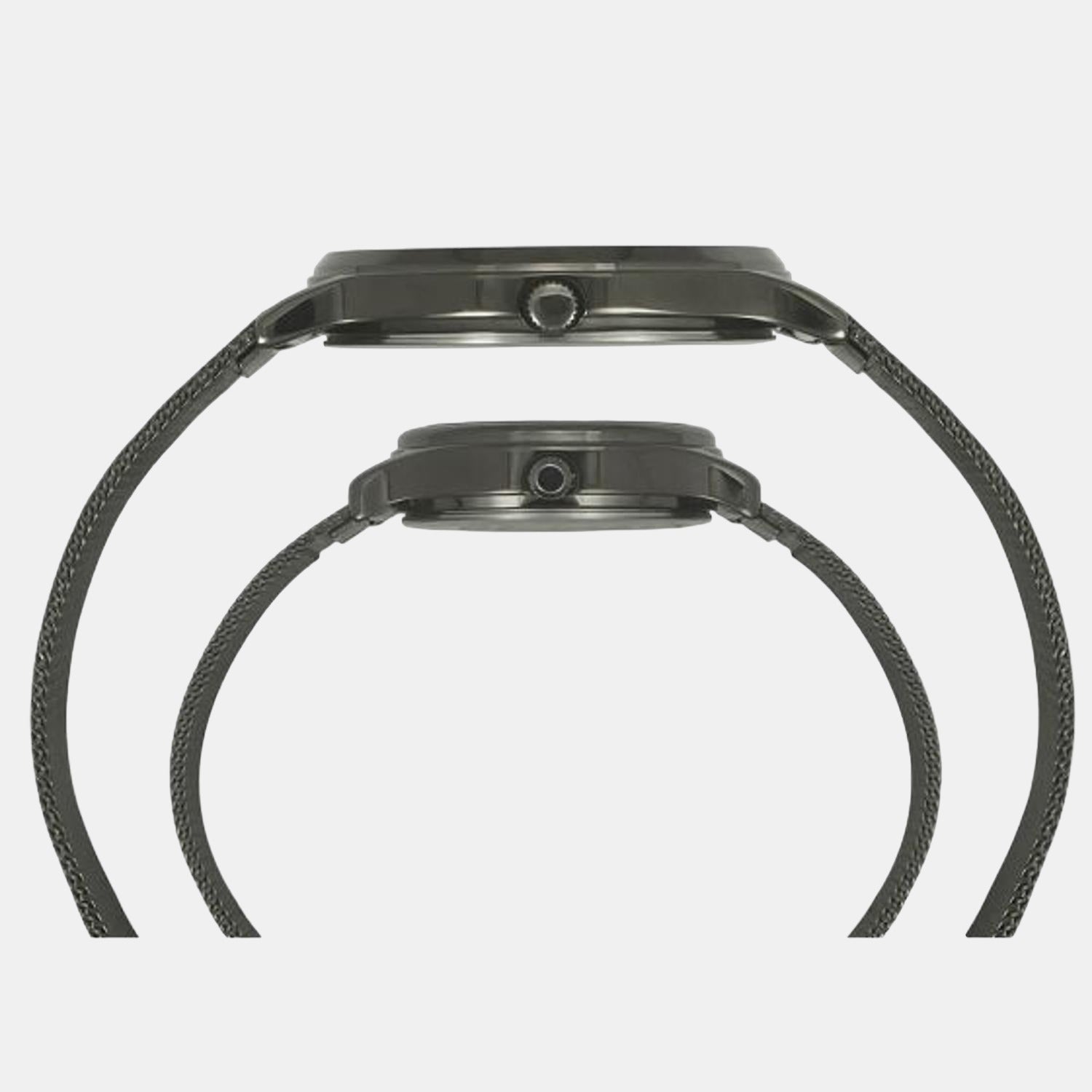 Timex Couple Round Red watch