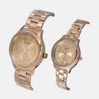 Timex Brass Round watch