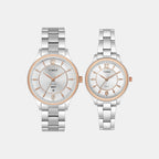 Timex Round Silver Analog watch