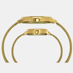 Timex Couple Round Silver watch