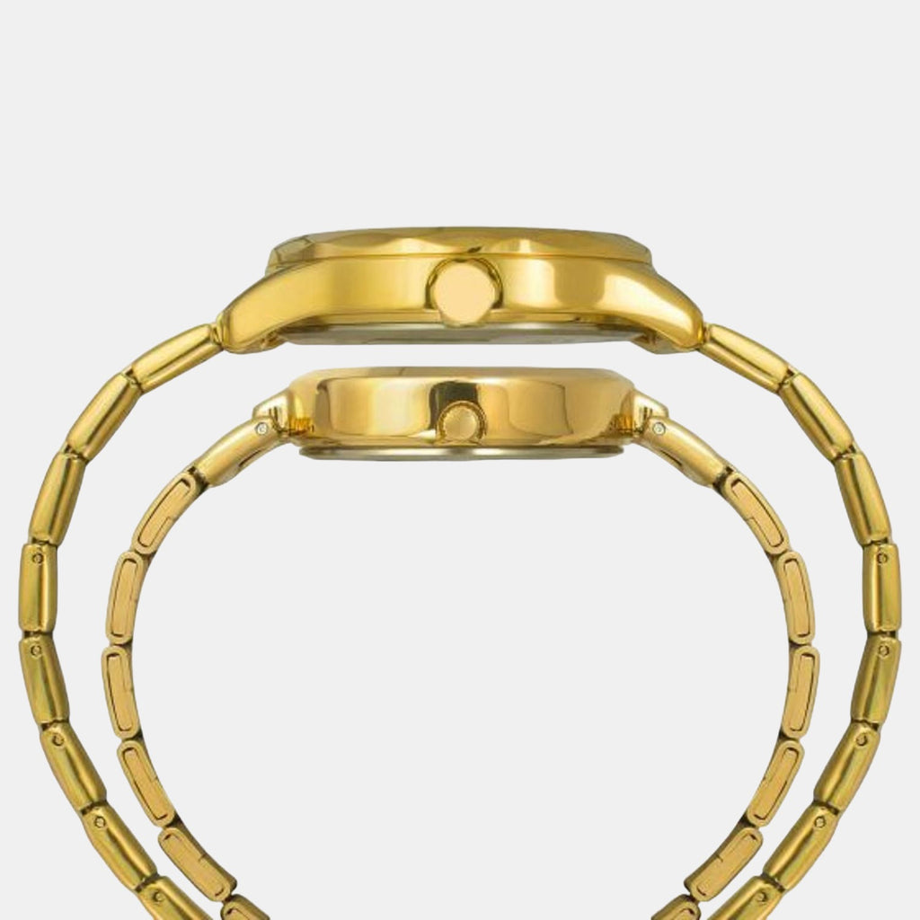 Timex Couple Round Silver watch