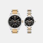 Timex Round Black Multi-Function watch