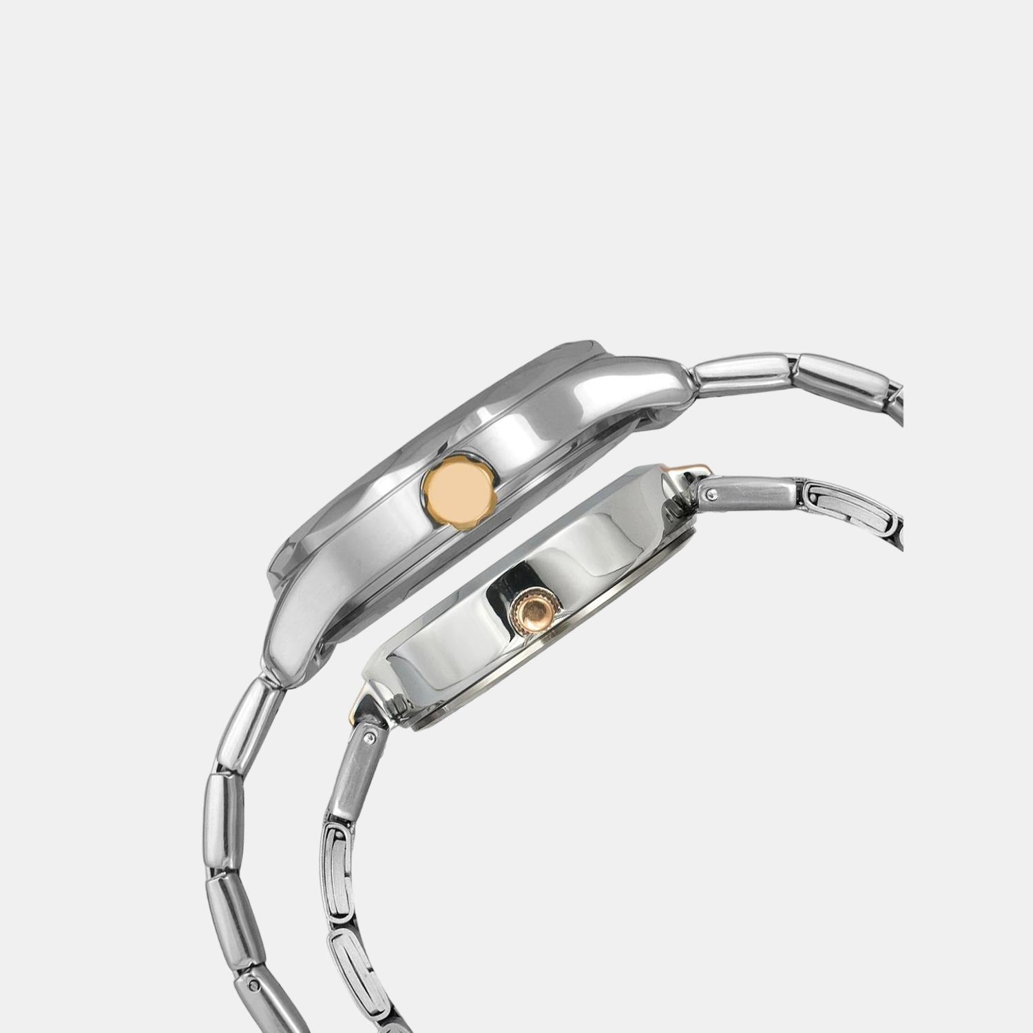 Timex Couple Round Black watch