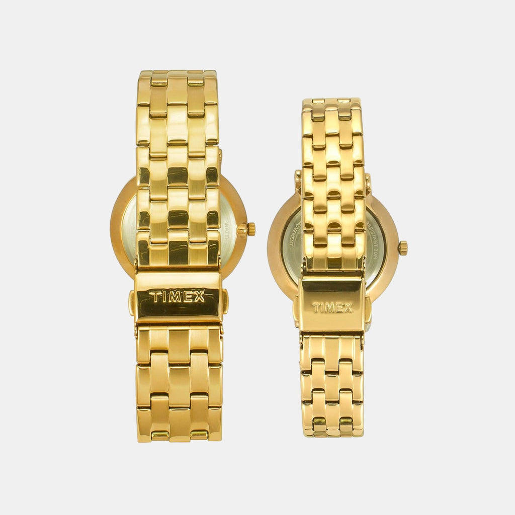 Timex Brass Round watch