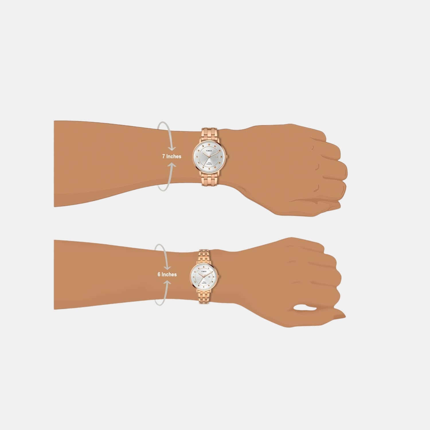 Timex Round Quartz Analog Couple watch