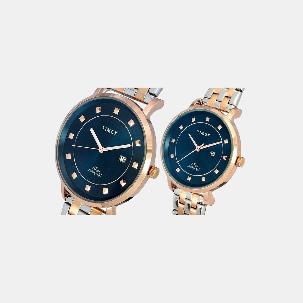 Timex Stainless Steel Blue watch