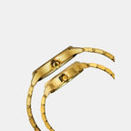 Timex Couple Round Black watch