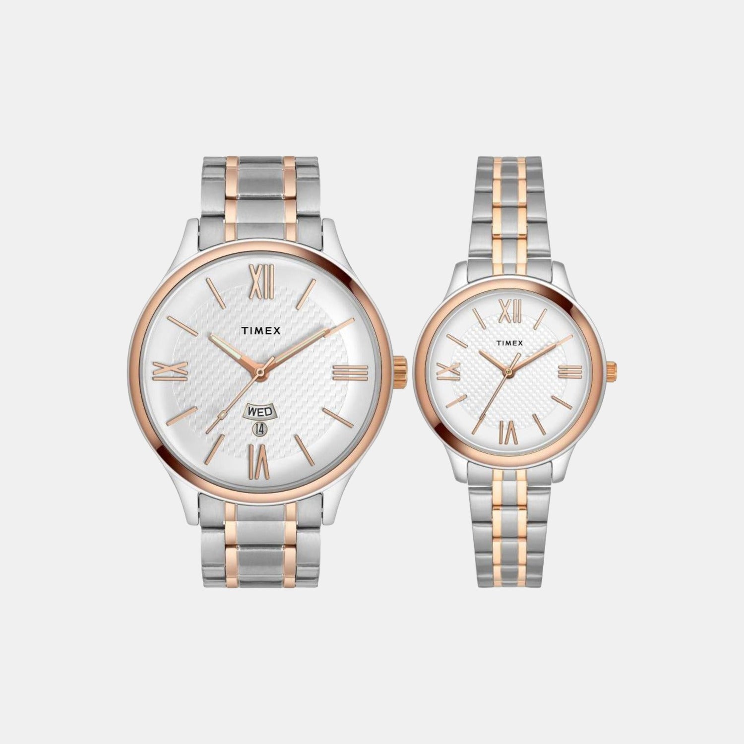 Timex Round Silver Analog watch