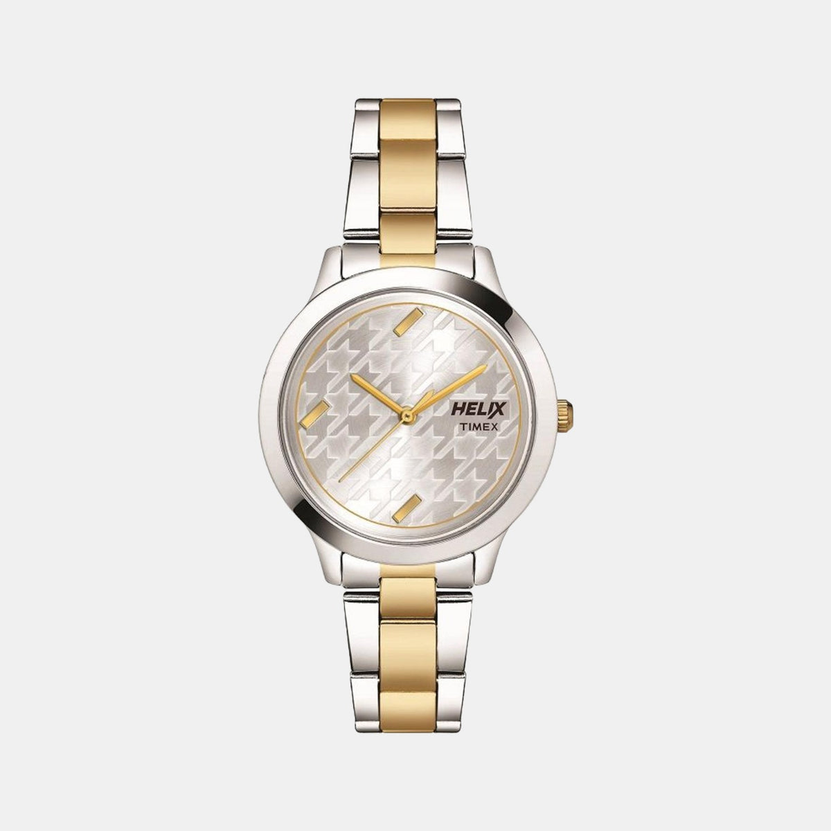 Helix Round Silver Analog watch