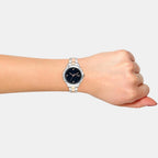 Helix Stainless Steel Round watch